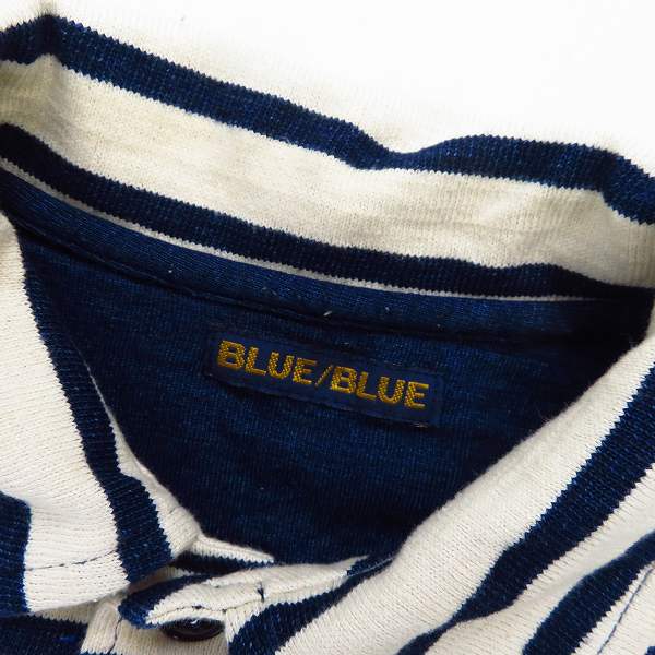 実際に弊社で買取させて頂いたBLUE BLUE/ブルーブルー ボーダー シャツ 2の画像 2枚目