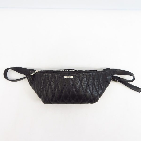 実際に弊社で買取させて頂いたDEAL DESIGN/ディールデザイン ダイヤキルティングポーチ/ウエストバッグ
