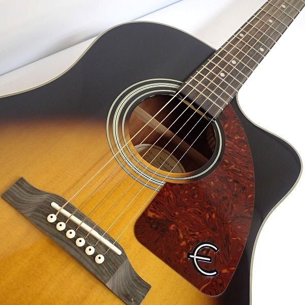実際に弊社で買取させて頂いた★Epiphone/エピフォン AJ-210CE VS エレアコ/アコースティックギター ハードケース付の画像 5枚目