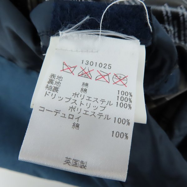 実際に弊社で買取させて頂いたBarbour/バブアー SL BEDALE ビデイルジャケット スリムフィット 1301025 36 の画像 3枚目