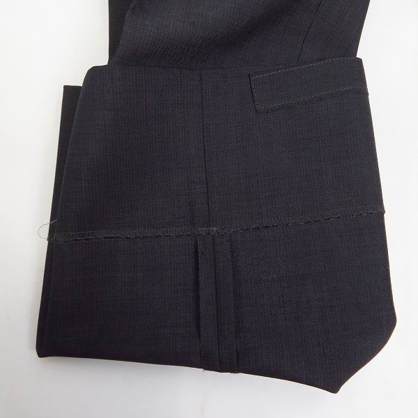 実際に弊社で買取させて頂いたBURBERRYS/バーバリーズ ウール ジャケット/パンツ グレー Size：AB7/BB7 2点セットの画像 6枚目