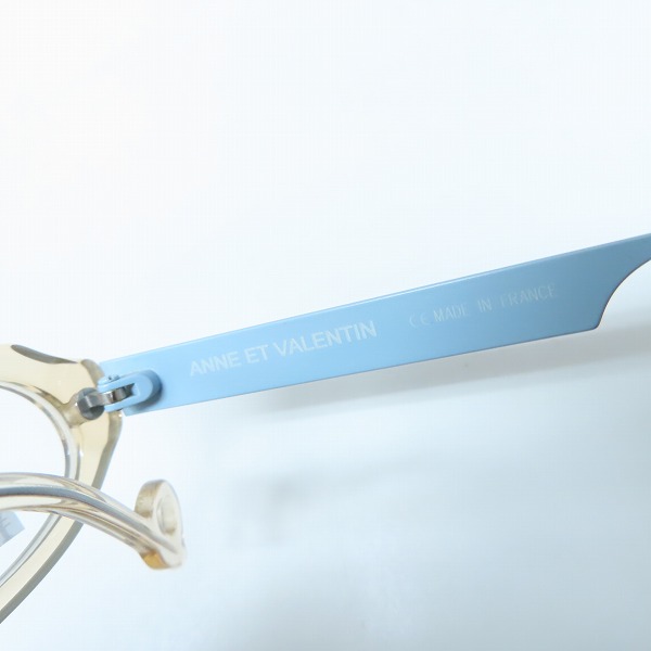 実際に弊社で買取させて頂いたAnne et Valentin/アンバレンタイン 眼鏡/メガネフレーム PARADIS C0628の画像 6枚目