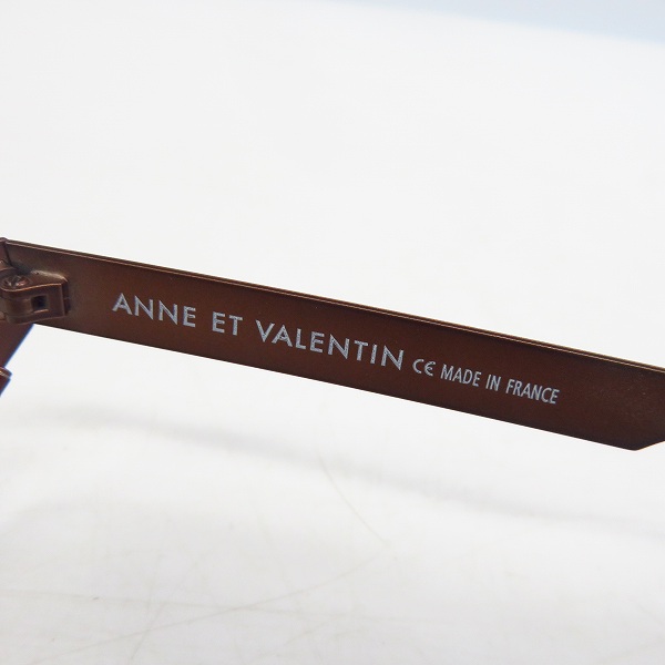 実際に弊社で買取させて頂いたAnne et Valentin/アンバレンタイン 眼鏡/メガネフレーム GLAP ST10の画像 2枚目