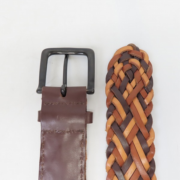 実際に弊社で買取させて頂いたBack Channel/バックチャンネル レザー ベルトの画像 2枚目