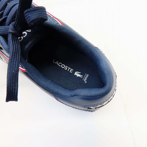 実際に弊社で買取させて頂いたLACOSTE/ラコステ GRADUATE 119 3 レザースニーカー/シューズ size：UK8の画像 4枚目