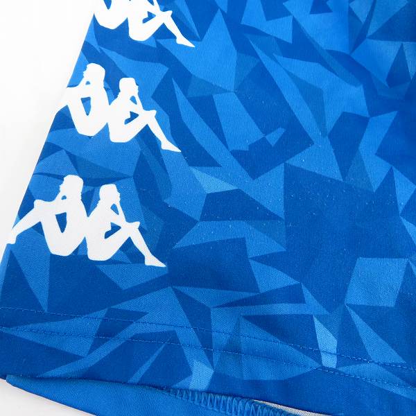 実際に弊社で買取させて頂いたKAPPA/カッパ Napli ナポリ ホーム 半袖 ユニフォーム ジュニア セットアップ/140cmの画像 7枚目