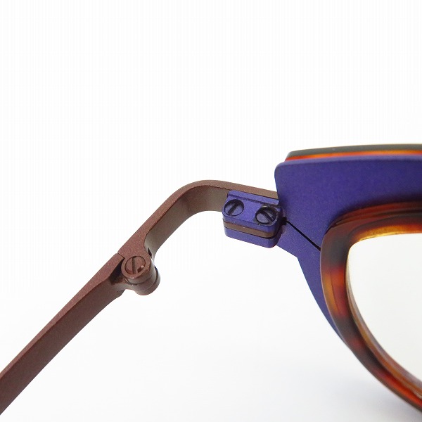 実際に弊社で買取させて頂いたAnne et Valentin/アンバレンタイン 眼鏡/メガネフレーム TYPO A110の画像 5枚目