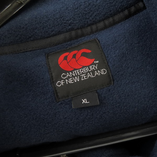 実際に弊社で買取させて頂いた【未使用】CANTERBURY/カンタベリー フリースジャケット XLの画像 2枚目