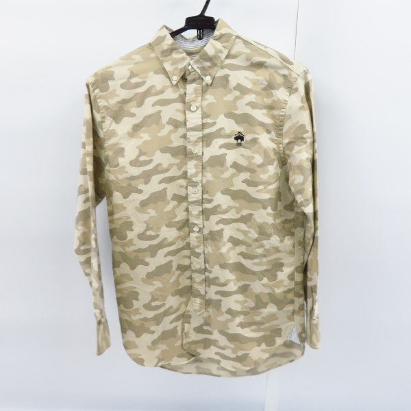 実際に弊社で買取させて頂いたBROOKS BROTHERS/ブルックスブラザーズ カモフラ柄 スーピマコットン 長袖シャツ/XS