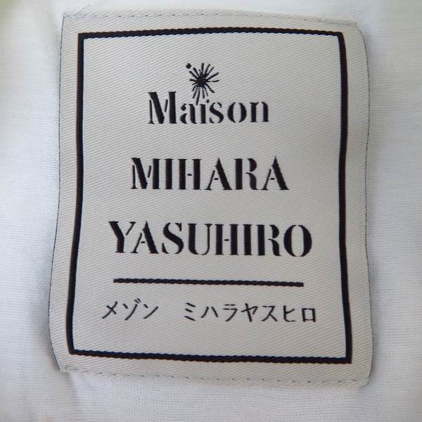 実際に弊社で買取させて頂いたMIHARAYASUHIRO/ミハラヤスヒロ スカル刺繍 半袖 Tシャツ 91643817/46の画像 2枚目