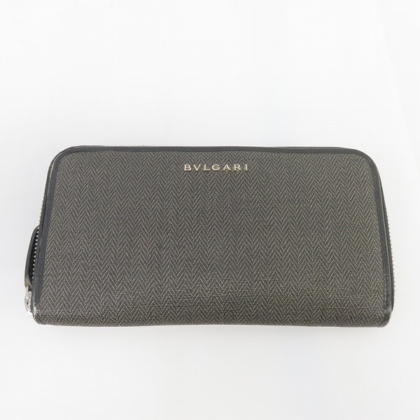 実際に弊社で買取させて頂いたBVLGARI/ブルガリ ラウンドジップ 長財布  MD B16 32587