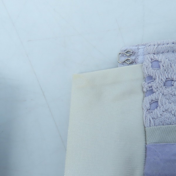 実際に弊社で買取させて頂いたBurberry London/バーバリー ロンドン チェック/フラワー タイトスカート Size：38 2点セットの画像 6枚目