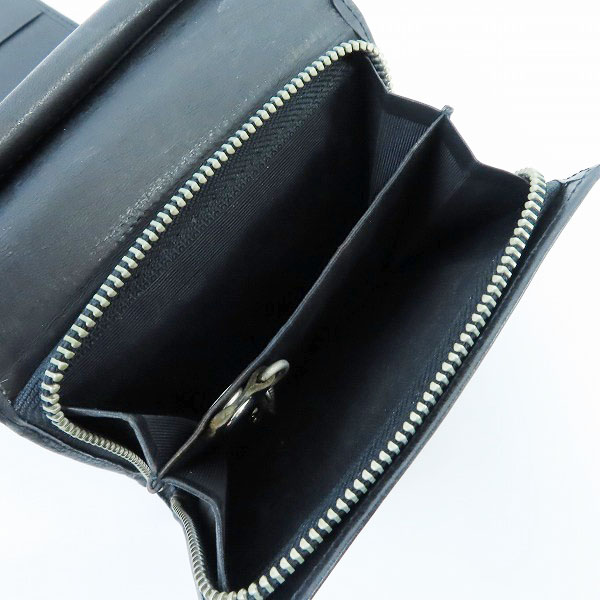 実際に弊社で買取させて頂いたJean Paul GAULTIER/ジャンポールゴルチェ ドラゴン レザー 3つ折り財布の画像 4枚目