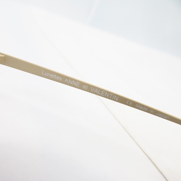 実際に弊社で買取させて頂いたAnne et Valentin/アンバレンタイン 眼鏡/メガネフレーム ELME NS26の画像 3枚目