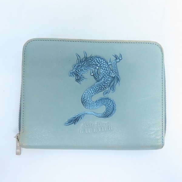 実際に弊社で買取させて頂いたJean Paul GAULTIER/ジャンポールゴルチエ ラウンドジップ二つ折り財布