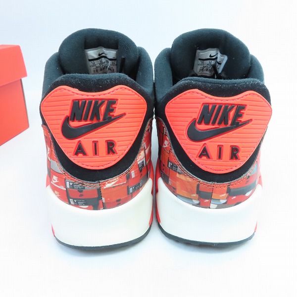 実際に弊社で買取させて頂いたNIKE×atmos/ナイキ×アトモス AIR MAX 90 PRNT エアマックス "WE LOVE NIKE" AQ0926-001/29の画像 1枚目