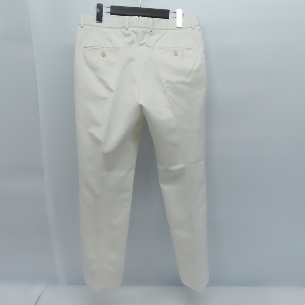 実際に弊社で買取させて頂いたTOMORROWLAND/トゥモローランド PILGRIM  LARUSMIANI コットン スリムスタックスラックス/48の画像 1枚目