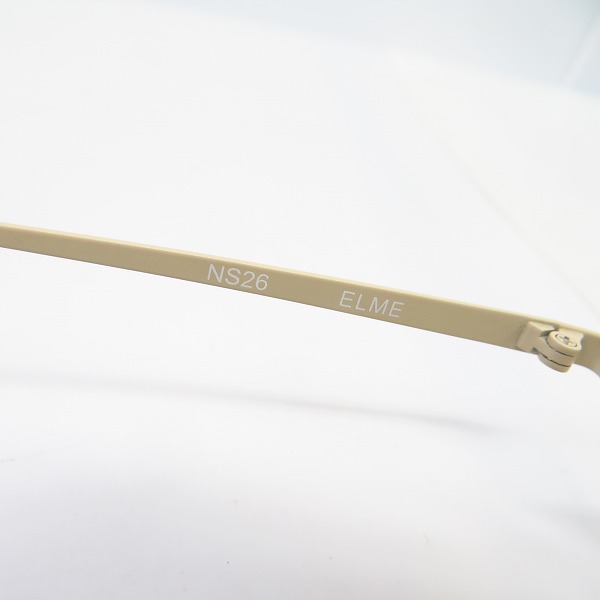 実際に弊社で買取させて頂いたAnne et Valentin/アンバレンタイン 眼鏡/メガネフレーム ELME NS26の画像 4枚目
