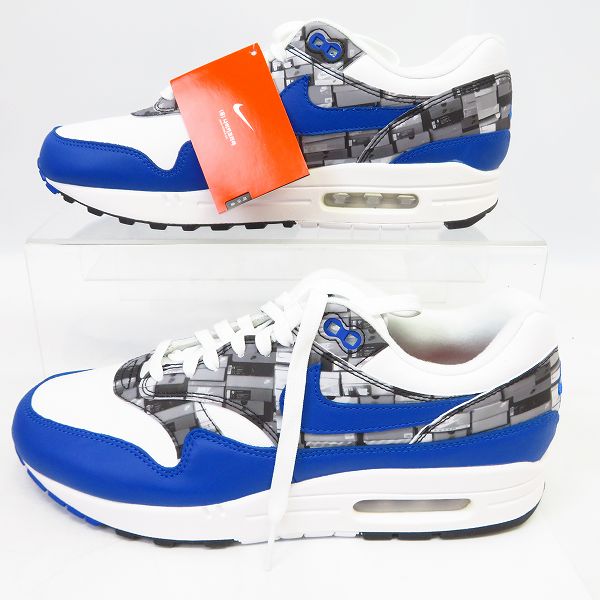 実際に弊社で買取させて頂いた【未使用】NIKE×atmos/ナイキ×アトモス AIR MAX 1 PRNT/ エアマックス1 プリント 'WE LOVE NIKE' AQ0927-100 27.0cmの画像 3枚目