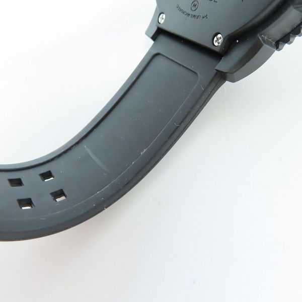 実際に弊社で買取させて頂いたLUMINOX/ルミノックス NAVY SEALS/ネイビーシールズ 黒/白 腕時計 3050/3950【動作未確認】の画像 5枚目