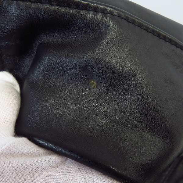 実際に弊社で買取させて頂いたSchott/ショット 642 ライナー付き レザー シングルライダースジャケット size：40の画像 8枚目