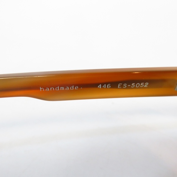 実際に弊社で買取させて頂いたspec espace/スペックエスパス 眼鏡/メガネフレーム ハーフリム ES-5052 446の画像 3枚目