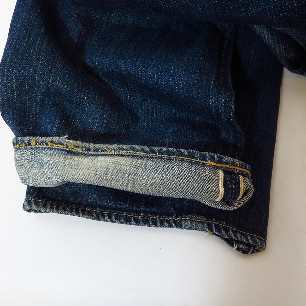 実際に弊社で買取させて頂いたTHE FLAT HEAD/フラットヘッド 5005XX デニムパンツ ストレート 32の画像 5枚目