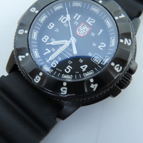 実際に弊社で買取させて頂いたLUMINOX /ルミノックス NIGHTHAWK/ナイトホーク F-117 3400-200の画像 5枚目