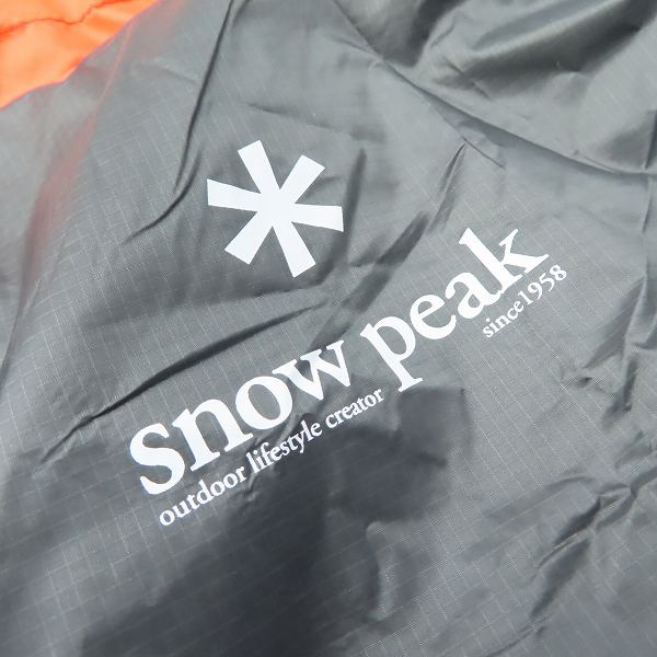 実際に弊社で買取させて頂いたsnow peak/スノーピーク BACOO 350/バクー 350 シュラフ/寝袋 BDD-021の画像 3枚目