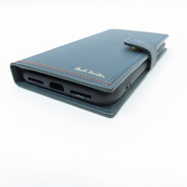 実際に弊社で買取させて頂いた【未使用】Paul Smith/ポールスミス ブライトストライプステッチ iPhoneケース/iPhoneX/XS用の画像 2枚目