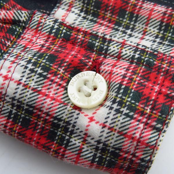 実際に弊社で買取させて頂いたBURBERRY BRIT/バーバリーブリット チェック 長袖シャツ/Mの画像 5枚目