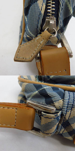実際に弊社で買取させて頂いたBURBERRY BLUE LABEL/バーバリー ブルーレーベル ノバチェック ショルダーバッグの画像 8枚目