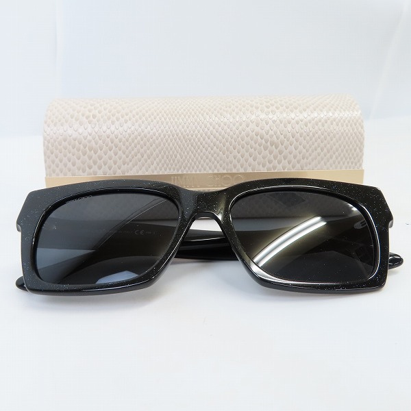 実際に弊社で買取させて頂いたJIMMY CHOO/ジミーチュウ  DXFIR ラメフレーム サングラス/アイウェアの画像 7枚目