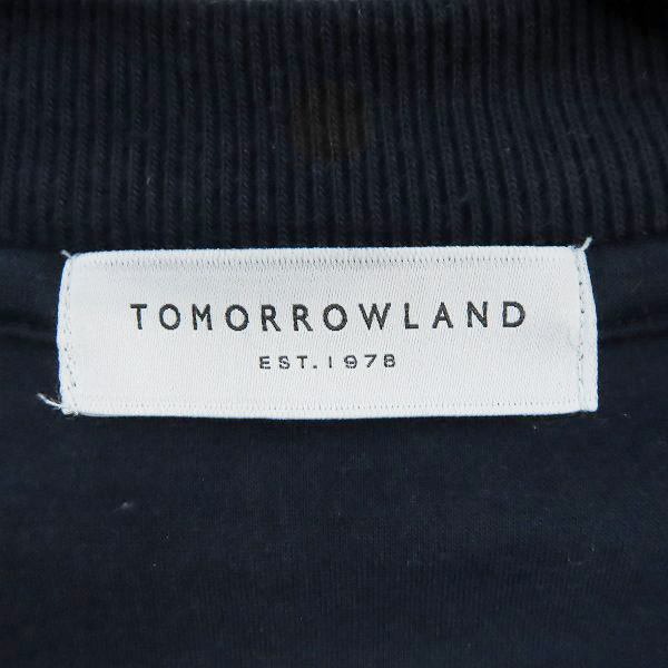 実際に弊社で買取させて頂いたTOMORROWLAND/トゥモローランド 異素材切り替え プルオーバー/Mの画像 2枚目