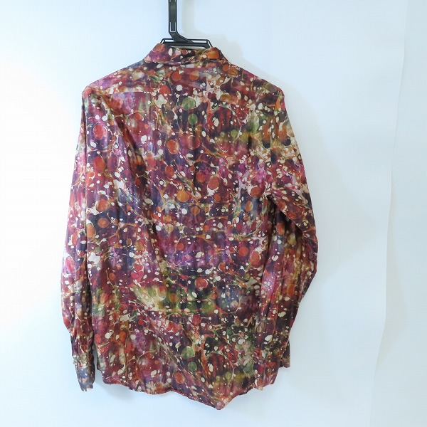 実際に弊社で買取させて頂いたPaul Smith/ポールスミス ドット柄 長袖シャツ/Lの画像 1枚目