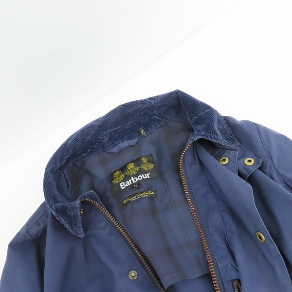 実際に弊社で買取させて頂いたBarbour/バブアー OVERDYED SL BEDALE JACKET オーバーダイ スリムビデイルジャケット 1501137 36の画像 5枚目