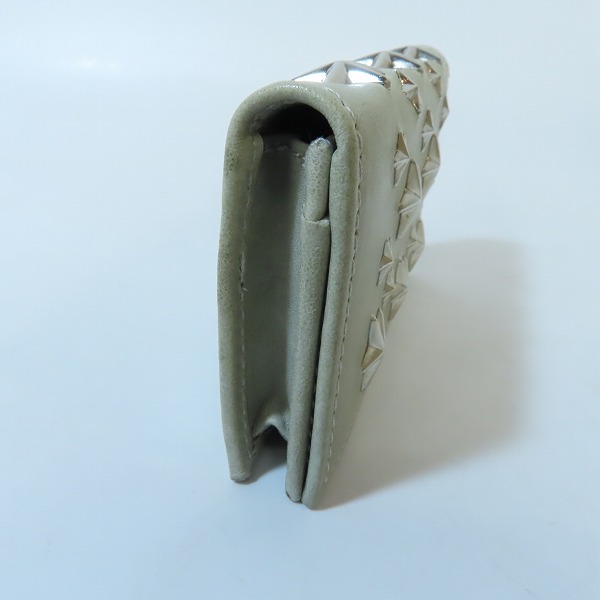 実際に弊社で買取させて頂いたJIMMY CHOO/ジミーチュウ スタースタッズ 名刺入れ カードケースの画像 2枚目