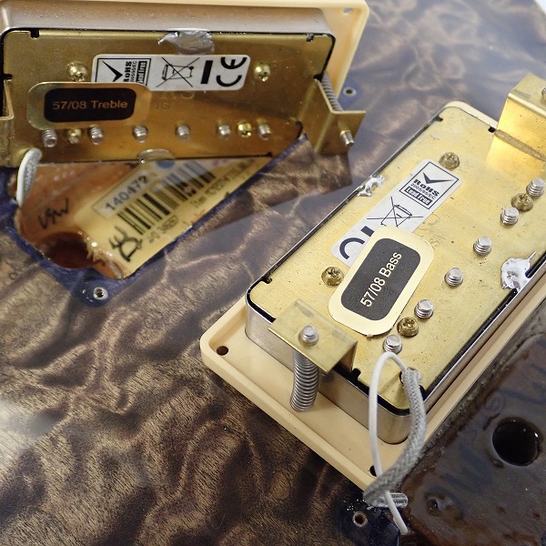 実際に弊社で買取させて頂いた★PRS/Paul Reed Smith/ポールリードスミス  57/08 LIMITED RUN McCARTY/マッカーティ 10Top 2008年 ハードケース付の画像 6枚目