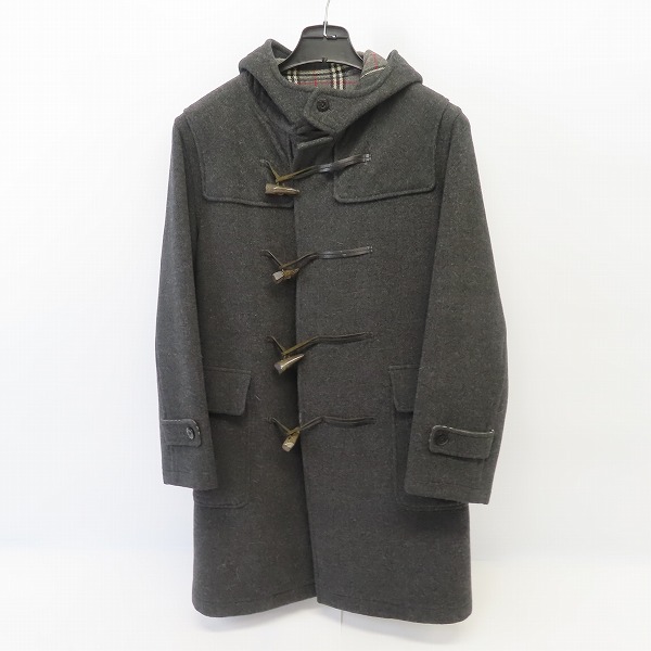 実際に弊社で買取させて頂いたBurberrys/バーバリー 裏地チェック柄 ダッフルコート/S