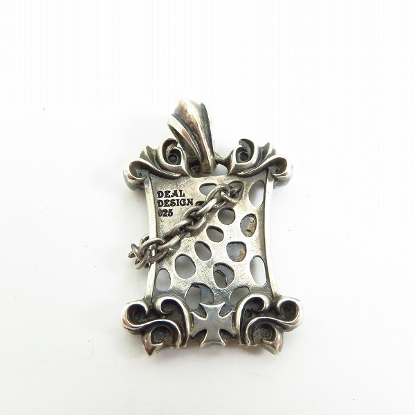 実際に弊社で買取させて頂いたDEAL DESIGN/ディールデザイン ROCK フレーム ペンダントの画像 2枚目