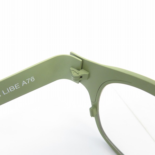実際に弊社で買取させて頂いたAnne et Valentin/アンバレンタイン 眼鏡/メガネフレーム LIBE A76の画像 5枚目