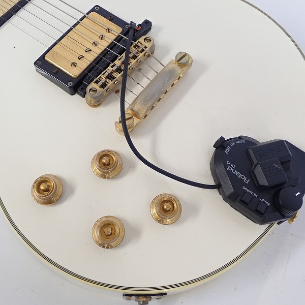 実際に弊社で買取させて頂いた★Greco/グレコ  レスポールカスタムType エレキギター レフティ/左利き用の画像 5枚目