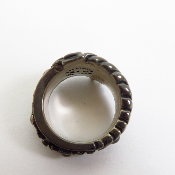 実際に弊社で買取させて頂いた【ギャラ付き】Leathers and Treasures/レザーズ＆トレジャーズ リボルビング celticbird w/ball cross 19号の画像 5枚目