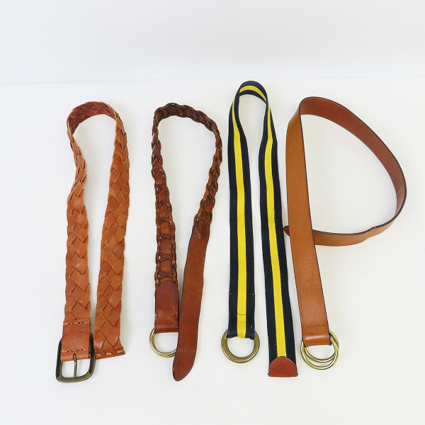 実際に弊社で買取させて頂いた【おまとめ10点↑】D&G/Ralph Lauren/BURBERRY/HTC ドルチェアンドガッバーナ/ラルフローレン/バーバリー等 ベルトの画像 1枚目