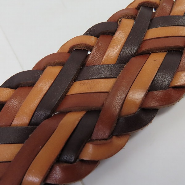 実際に弊社で買取させて頂いたBack Channel/バックチャンネル レザー ベルトの画像 5枚目