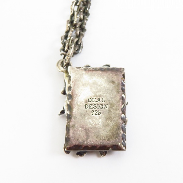 実際に弊社で買取させて頂いたDEAL DESIGN/ディールデザイン デッドマリア ペンダントトップ w/チェーン ネックレスの画像 2枚目