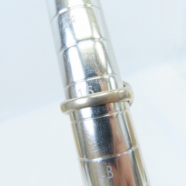 実際に弊社で買取させて頂いたJean Paul Gaultier/ジャンポールゴルチエ サイドアラベスクデザイン ストーンセット リング 16.5/19号 2点セットの画像 4枚目