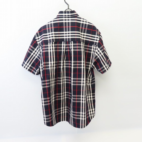 実際に弊社で買取させて頂いたBURBERRY×Gosha Rubchinskiy/バーバリー×ゴーシャラブチンスキー チェック柄 半袖シャツ/XSの画像 1枚目