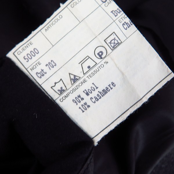 実際に弊社で買取させて頂いたBURBERRY LONDON/バーバリーロンドン チェスターコート 40Rの画像 3枚目