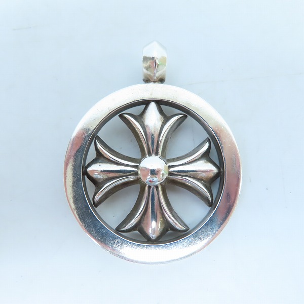 CHROME HEARTS/クロムハーツ CHプラスメダリオン ペンダントの